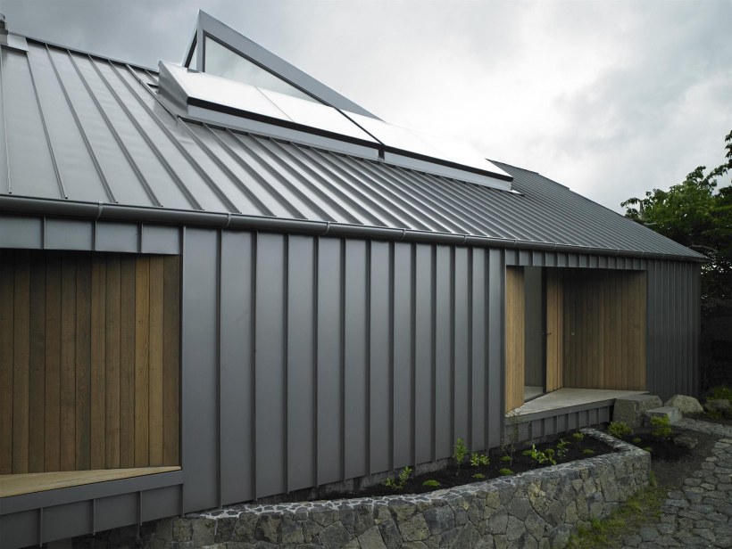 Фальцевая кровля Барн Хаус