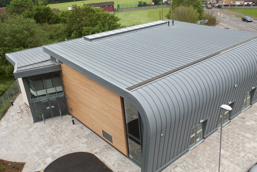 Фальцевая фасад finha v200