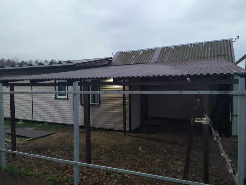Навесы под профнастил
