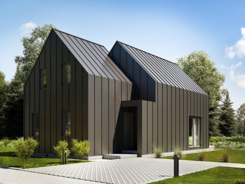 Чем обшивают фасад у Барнхауса