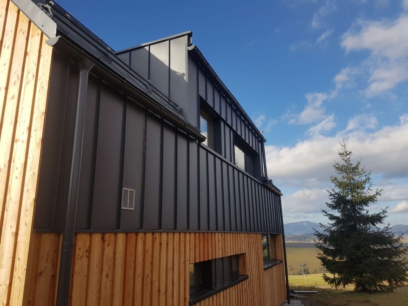 Финская фальцевая кровля Ruukki