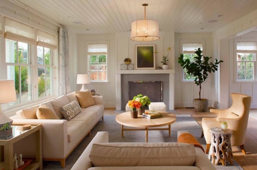 Уютный современный интерьер