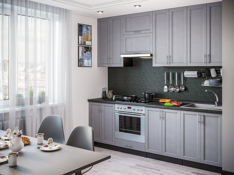 Кухня Сканди Grey Softwood