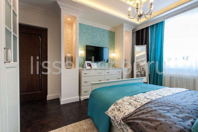 Шторы в спальню лофт