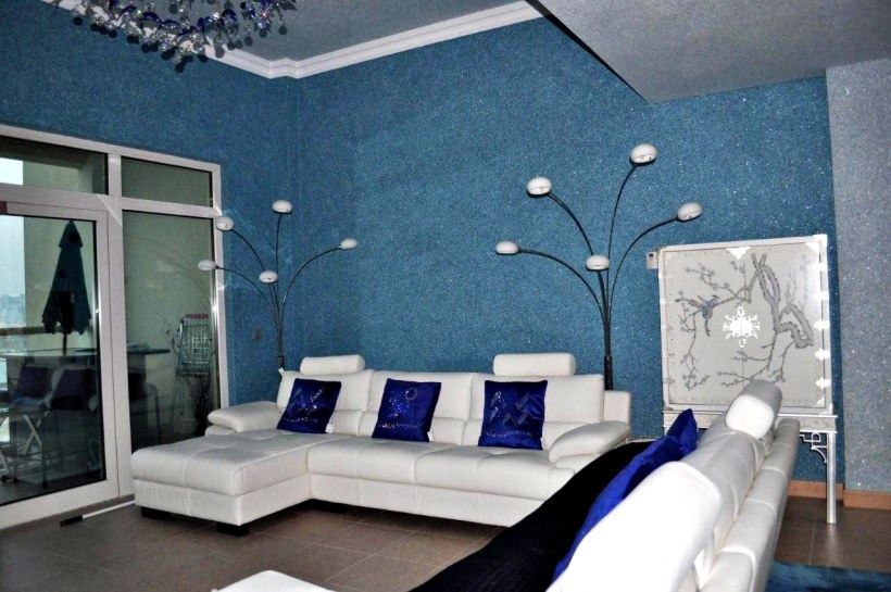 Мозаика в интерьере спальни