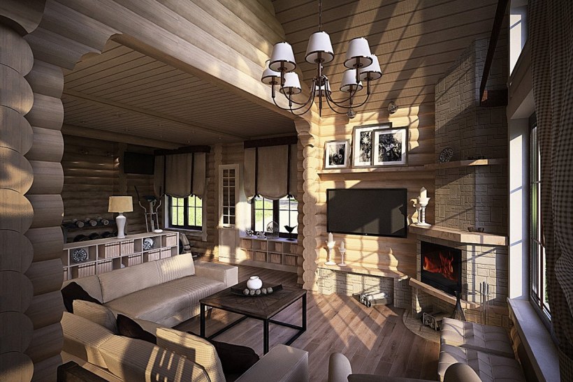 Интерьер со вторым светом