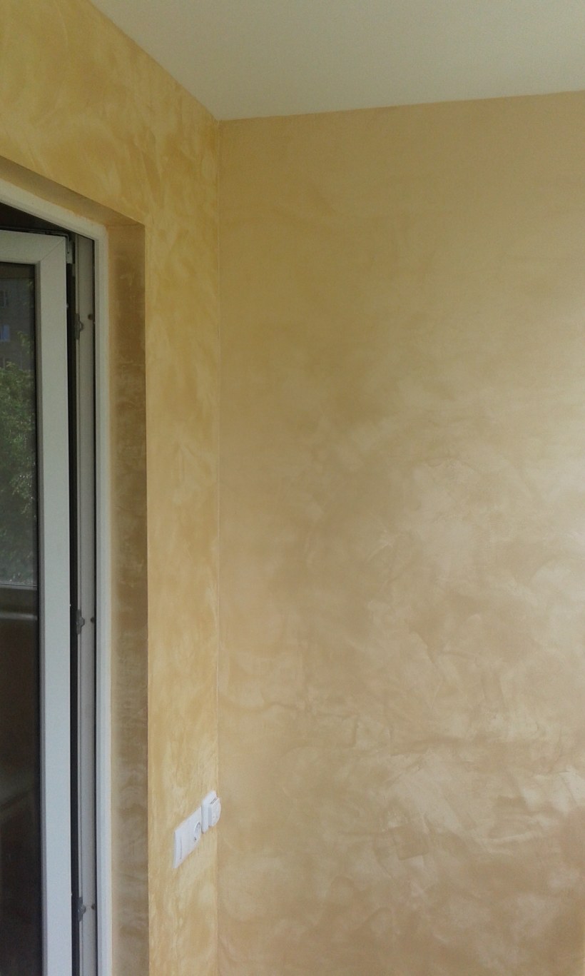 Отделка лоджии декоративным камнем