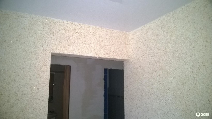 Межкомнатная арка шпаклевкой
