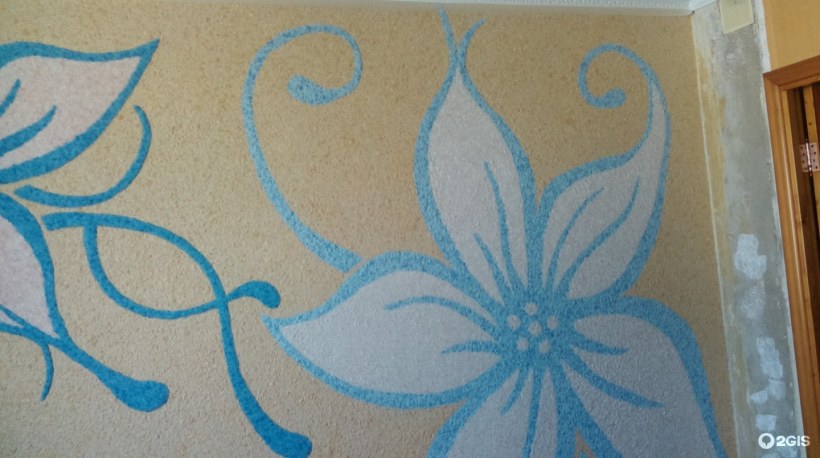 Бамбуковые обои в прихожей