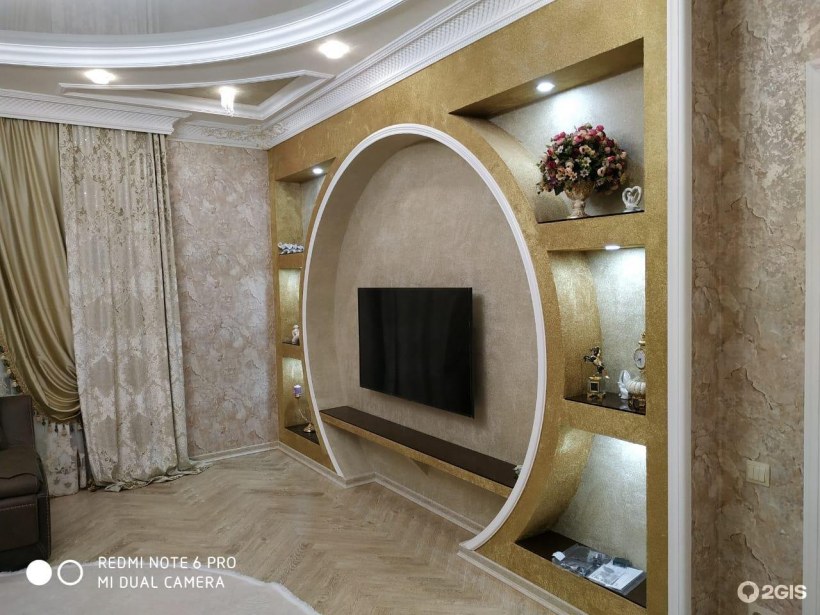 Отделка стен декоративным камнем