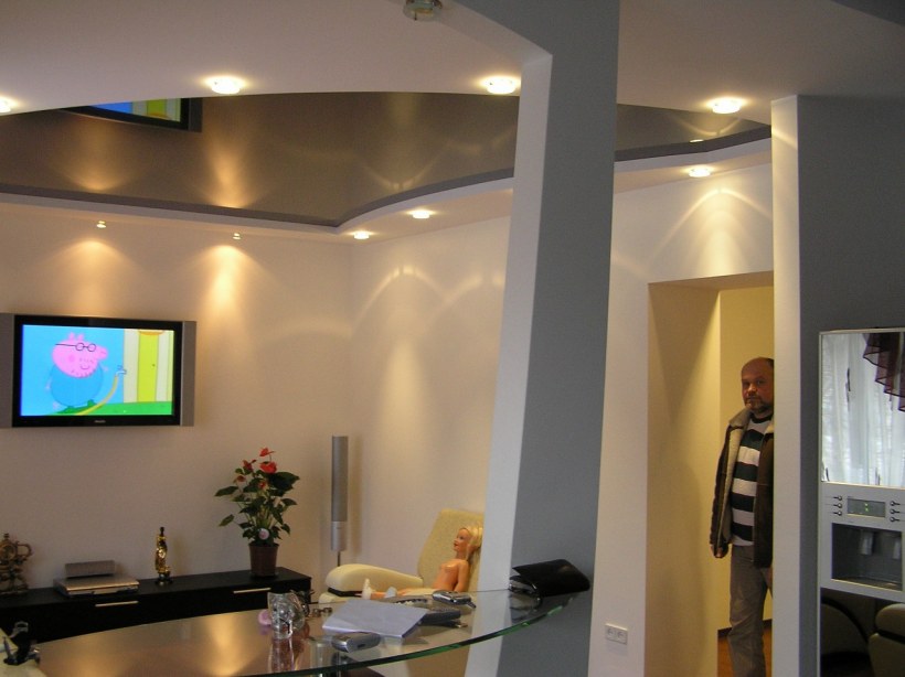 Матовый потолок 602