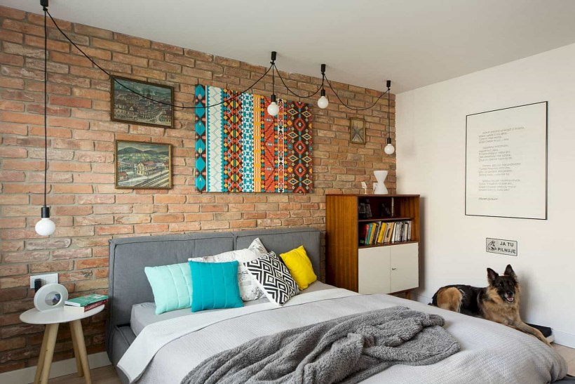Кирпич в скандинавском стиле