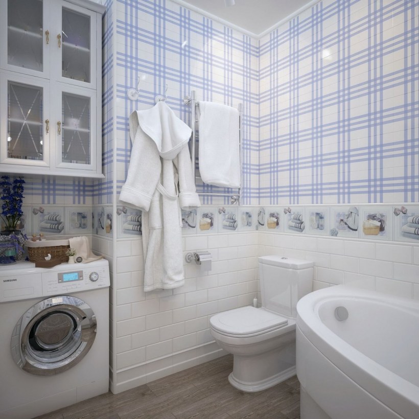 Совмещённый санузел с душевой кабиной