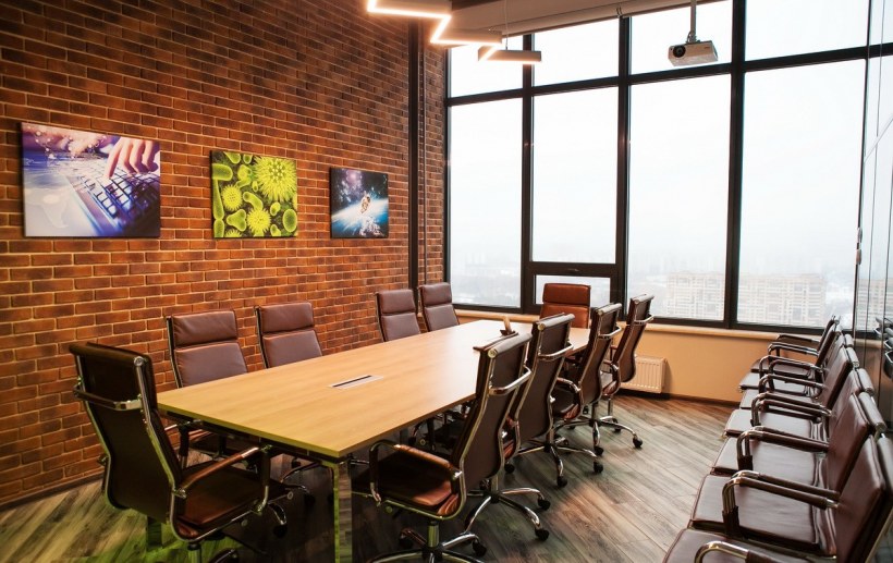Переговорная в стиле лофт