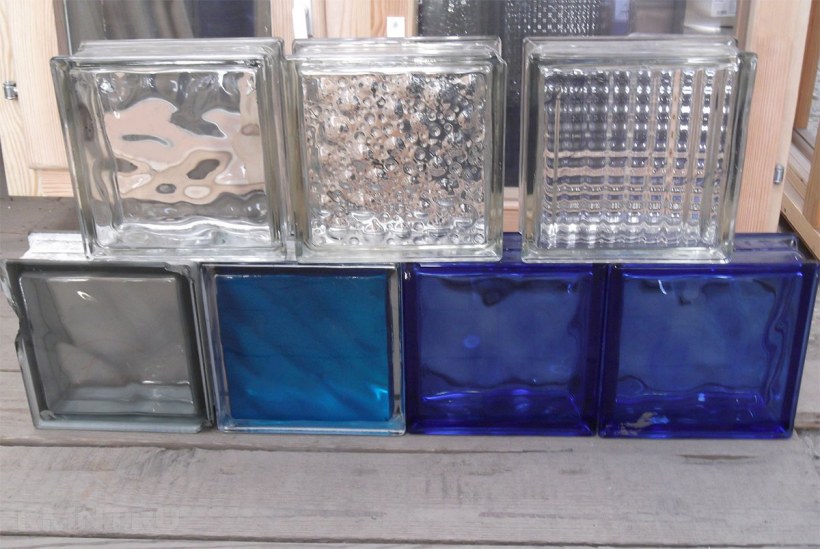 Душевые из стеклоблоков