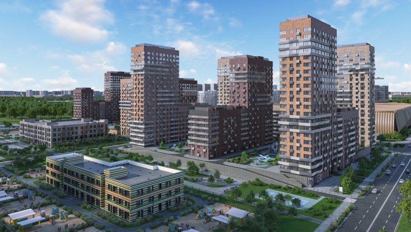 ЖК бизнес класса с панорамными окнами в Москве