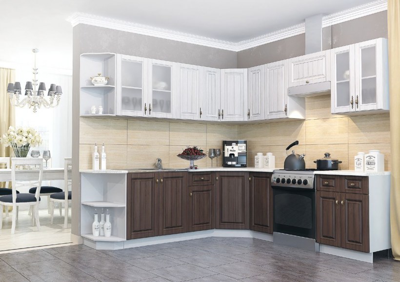 Кухонный гарнитур Империя Сандал