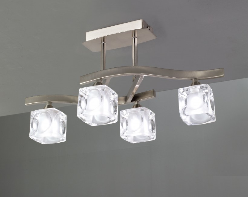 Потолочная люстра Mantra Cuadrax 1117