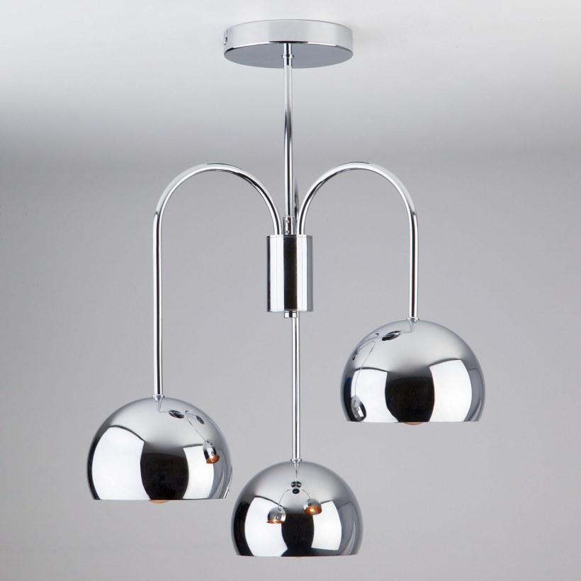 Светильник подвесной 70067/3 хром