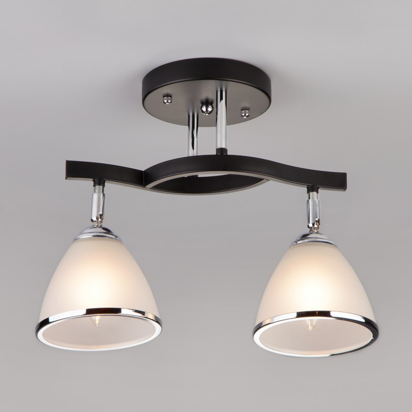 Люстра Элегант - 9612/2 хром/венге