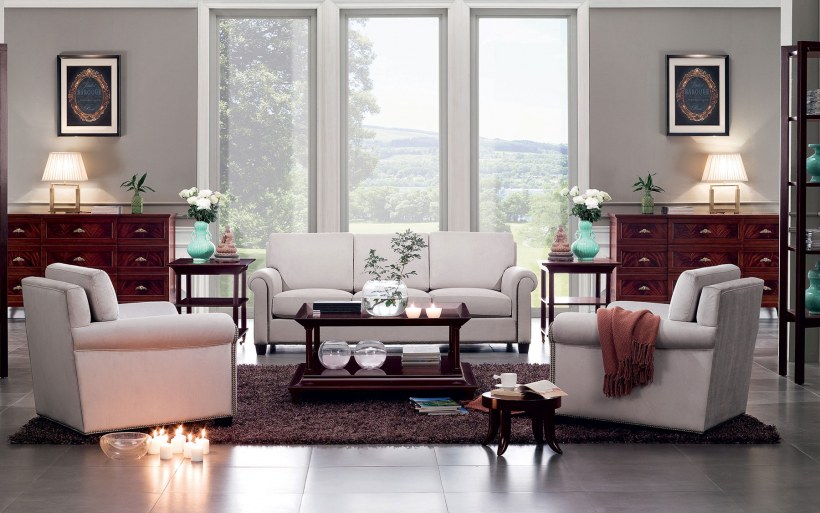 Стильная гостиная