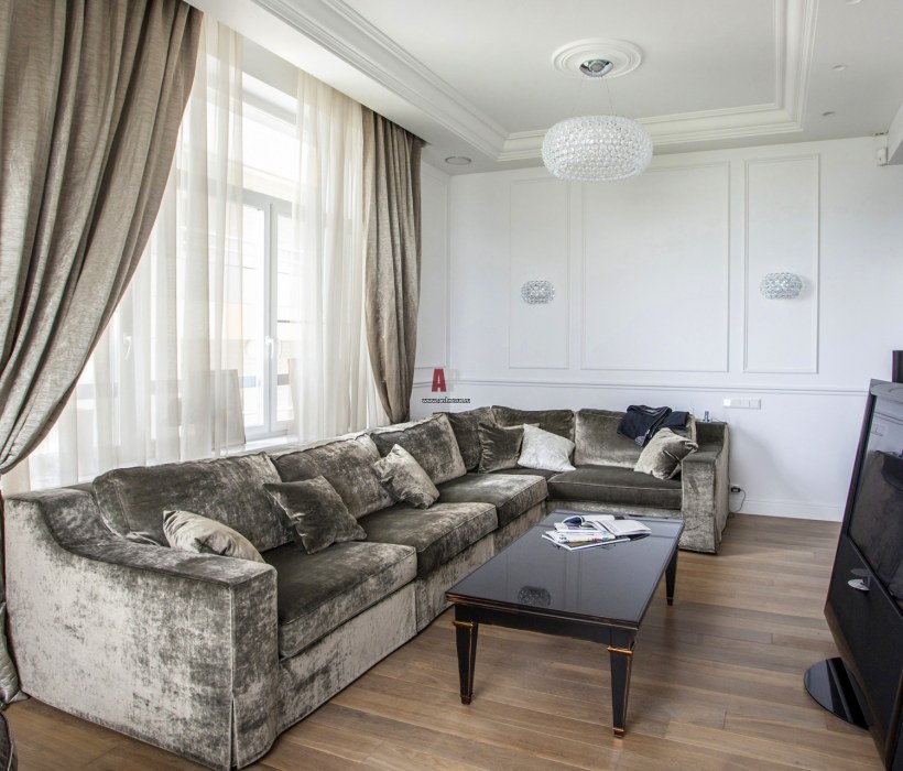 Угловой диван в стиле Неоклассика