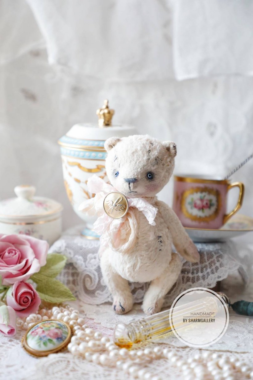 Милый маленький мишка шебби Шик