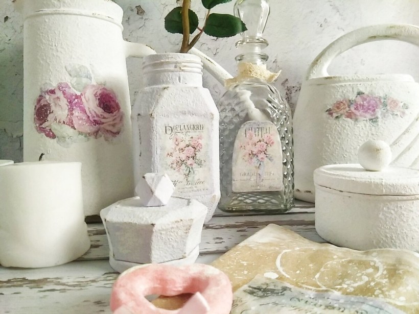 Шебби Шик новый год фон