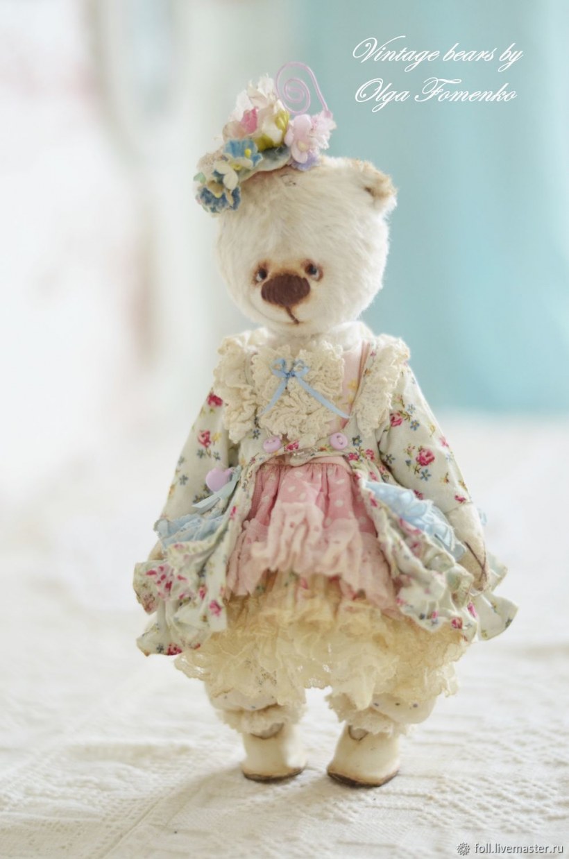 Мишка Тедди шебби Шик