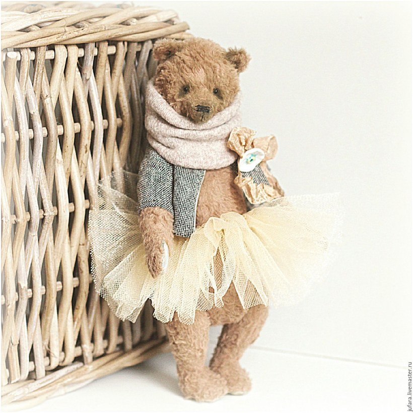 Мишка Тедди шебби Шик