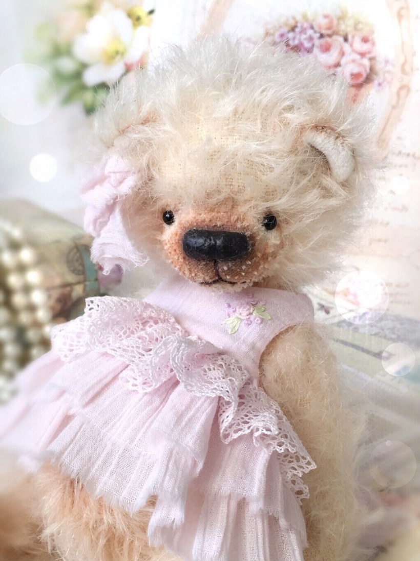 Мишка Тедди шебби Шик