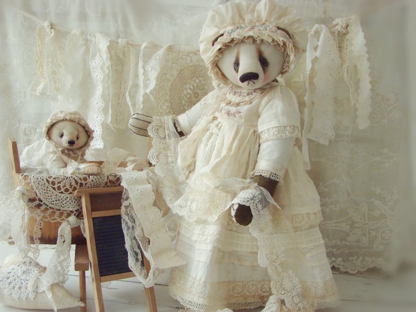 Мишки бохо шебби Шик