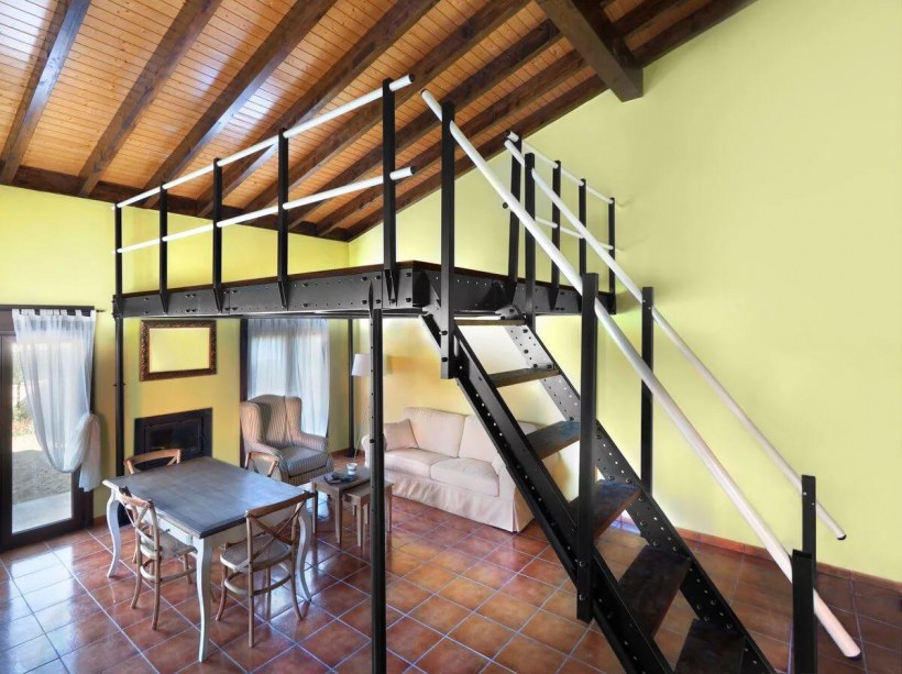 Мезонин металлоконструкции лофт