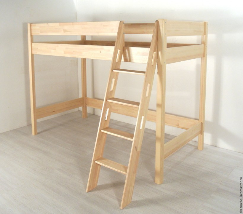 Кровать чердак 70х180