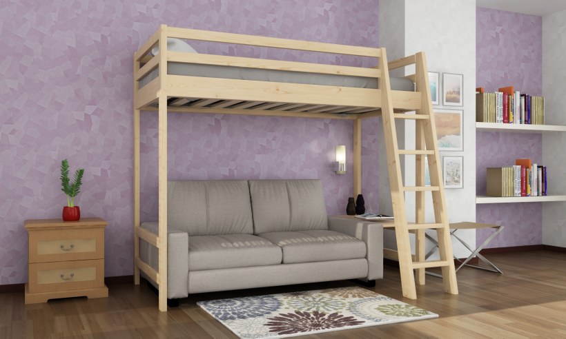 Кровать чердак Stompa unos 28