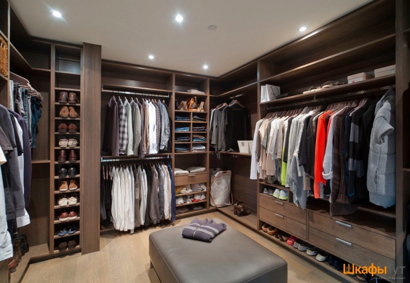 Мужская гардеробная