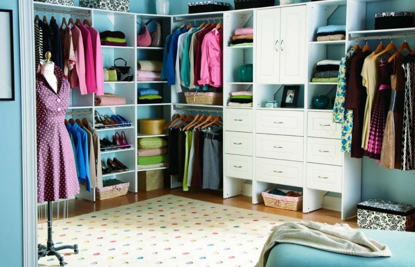 Красивые гардеробные