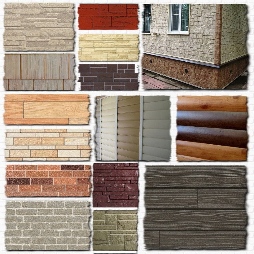 Материалы для наружной отделки