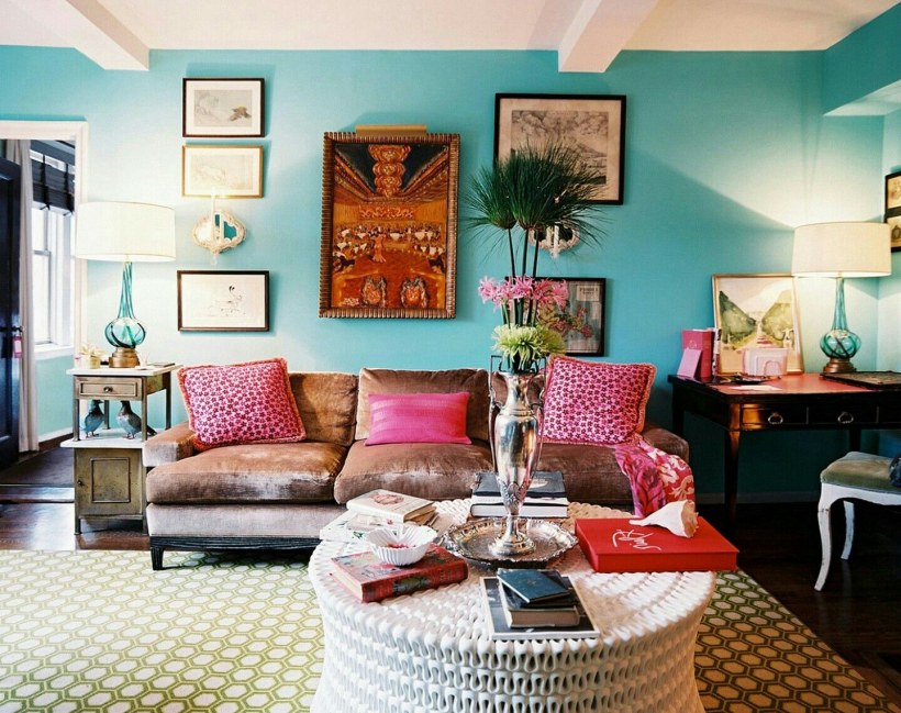 Сочетание цветовой гаммы в интерьере