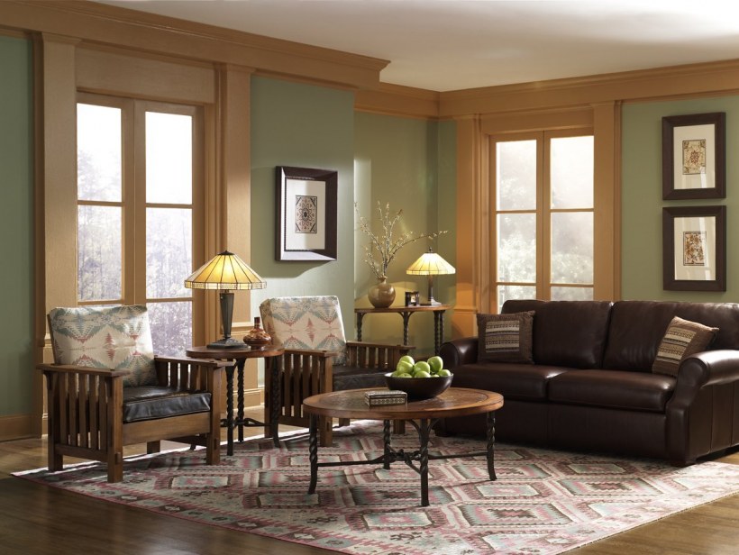 Гармоничное сочетание цветов в интерьере