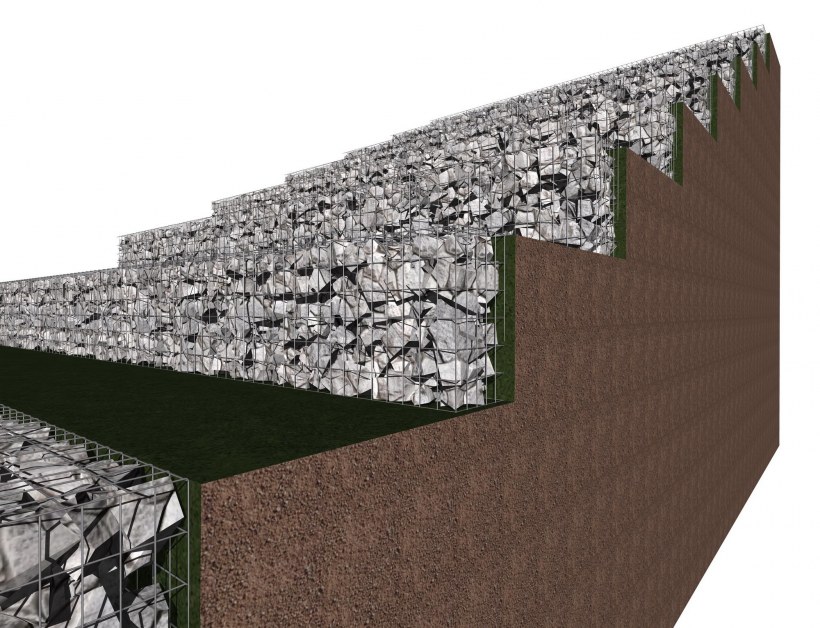 Габионы Revit
