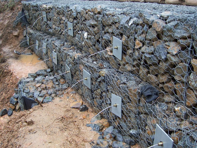 Грунтовый анкер подпорная стена