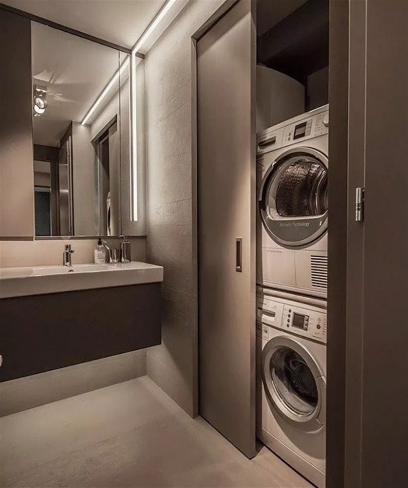 Санузел стиральная сушильная машина 4кв