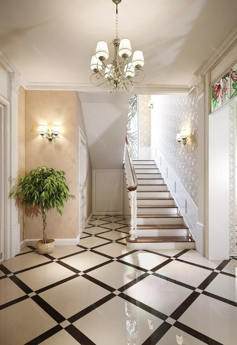 Красивая плитка в коридор