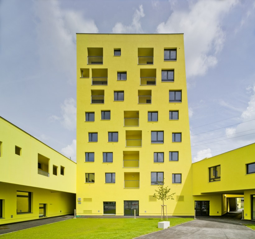 Большой желтый дом