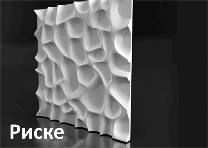 Панель 3d гипсовая Stahl New