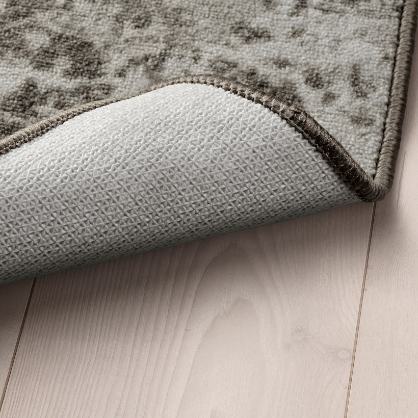 Икеа ковер Герлев серый