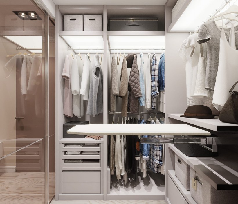 Большая гардеробная