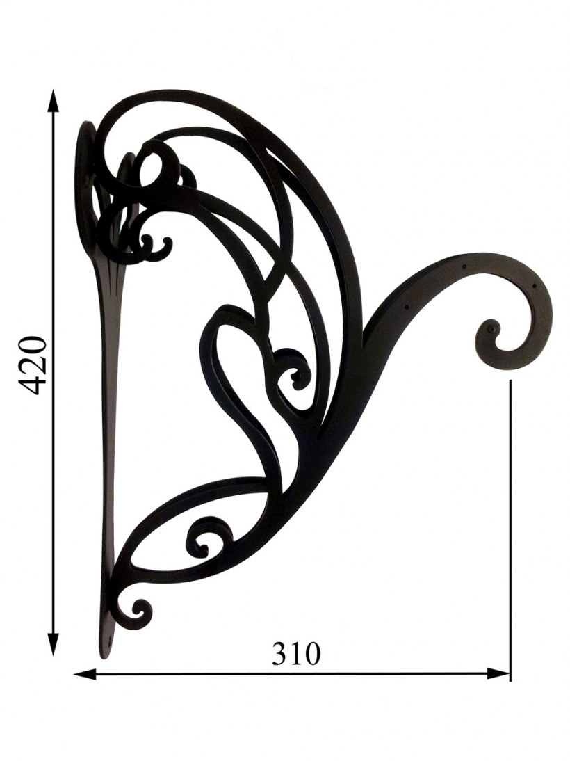 Кованые подвесы для цветов