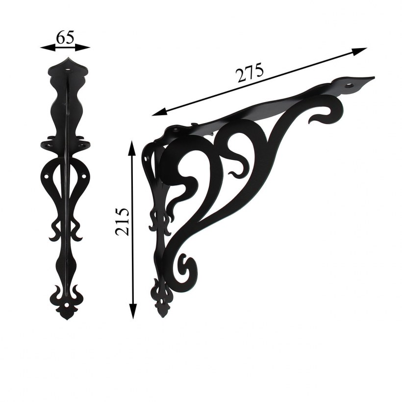 Кронштейн 400х400 для полки